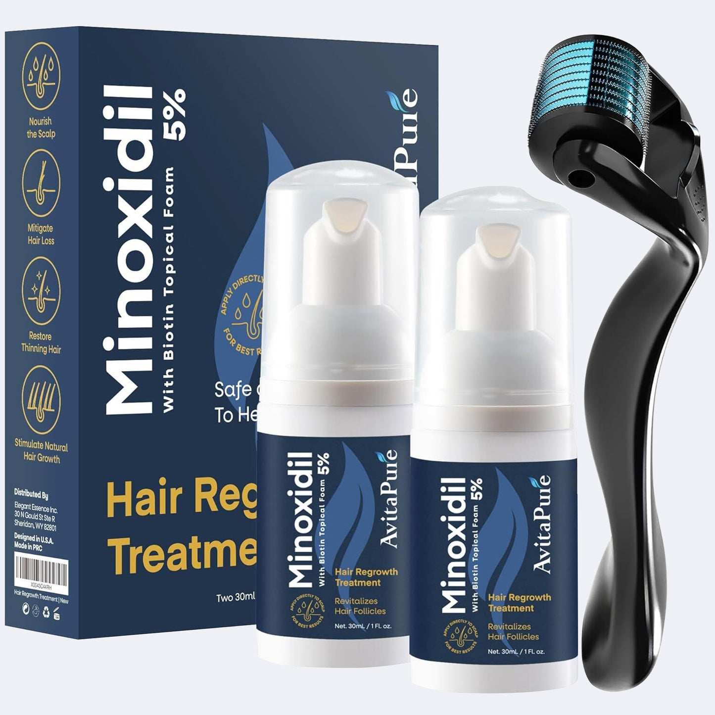 5% Minoxidil Hair Foam Kit