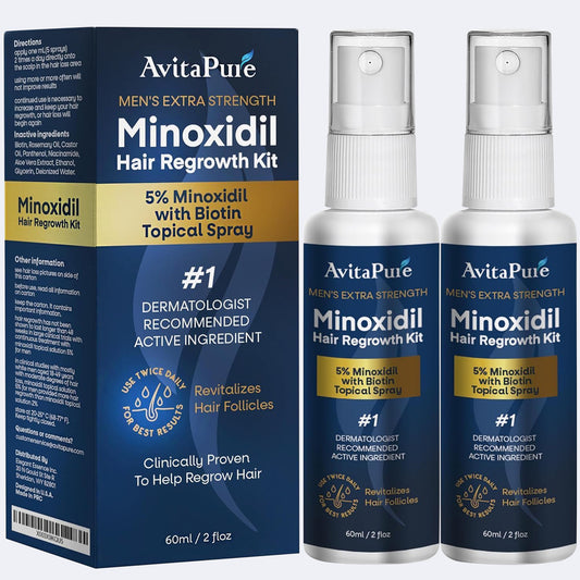 5% Minoxidil Hair Growth Spray 2 Pack