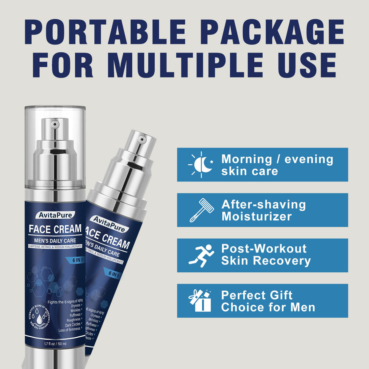 AvitaPure 6-IN-1 MEN’S DAILY PERFORMANCE CREAM
