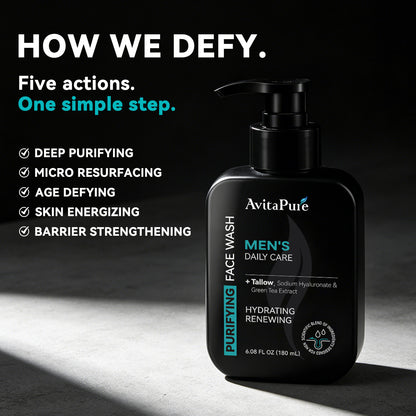 AvitaPure 5-IN-1 MEN’S PURIFYING FACE WASH