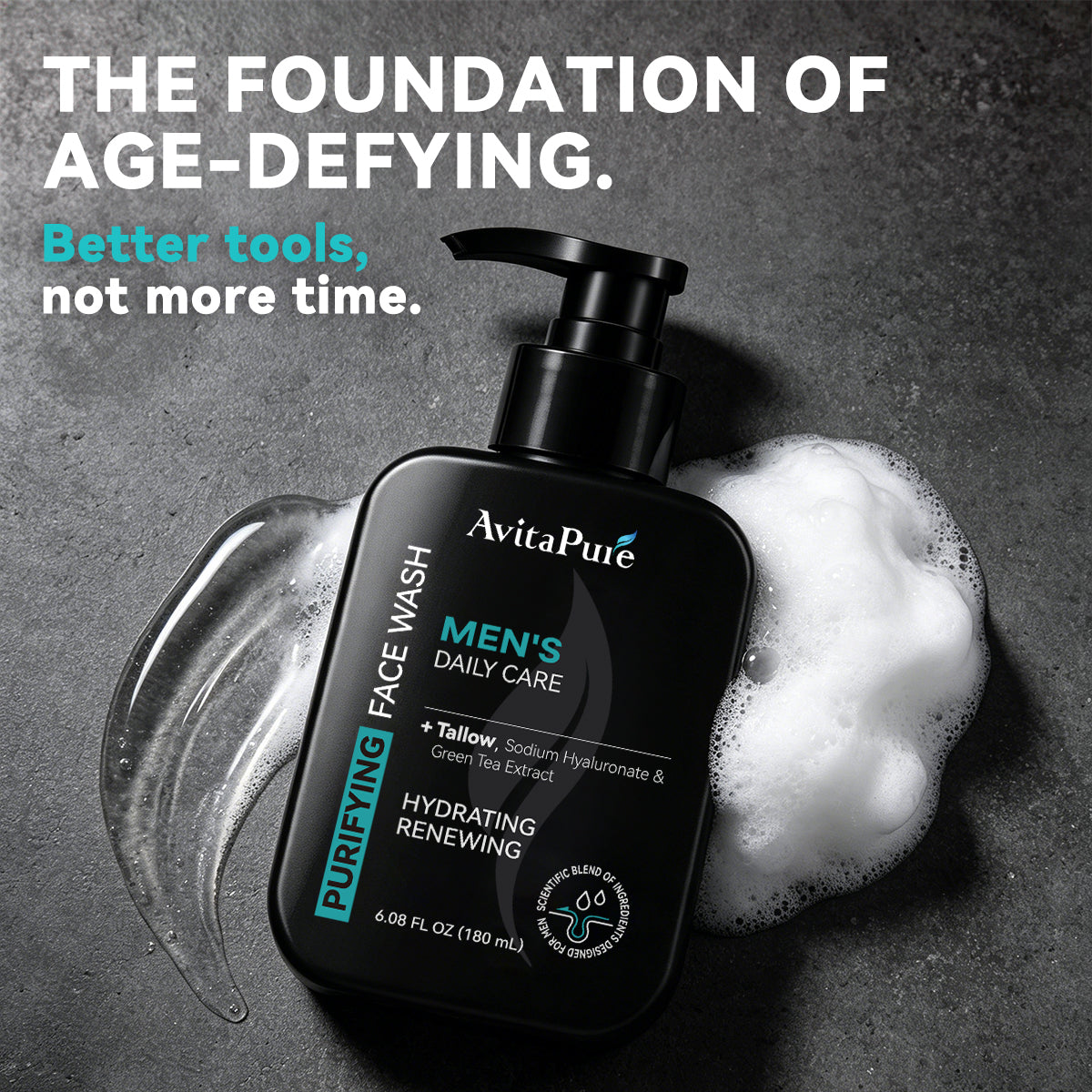 AvitaPure 5-IN-1 MEN’S PURIFYING FACE WASH