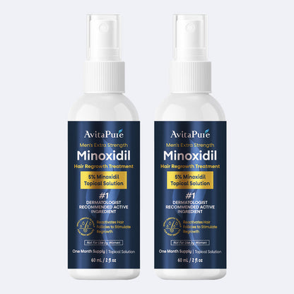 AvitaPure Men's 5% Minoxidil Hair Growth Spray