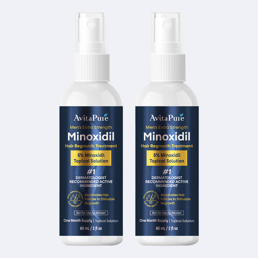 AvitaPure Men's 5% Minoxidil Hair Growth Spray
